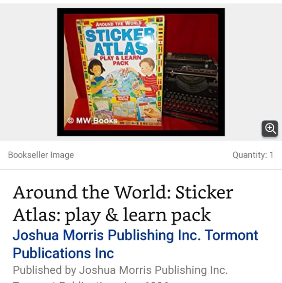 Rare edition: Around the World Sticker Atlas Play and Learn Pack - Picture 4 of 7